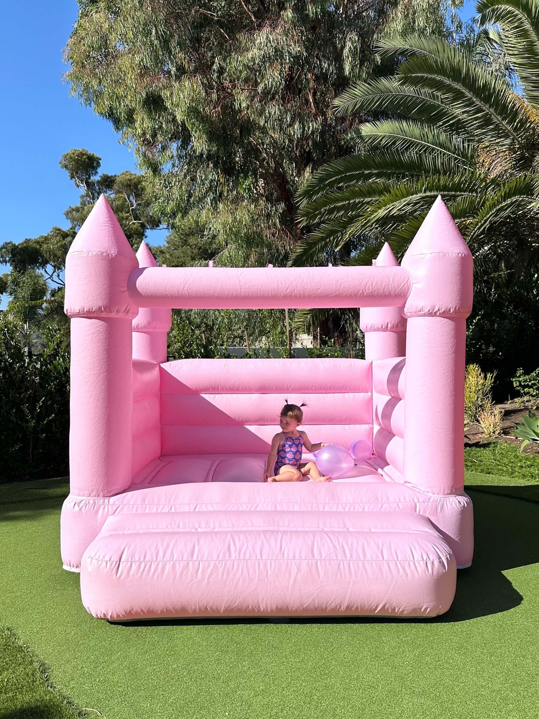 The Birdie Bounce House Castle | Pink — Inflate Orange County